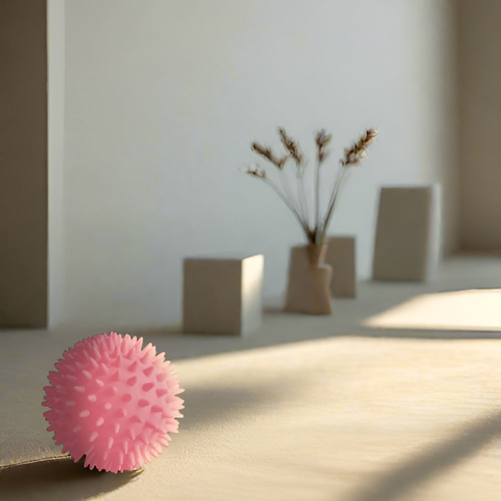 Spiky Massage Ball Spiked Massager Roller High Density Trigger Point Massager Ball Deep Tissue Roller for Plantar Fasciitis