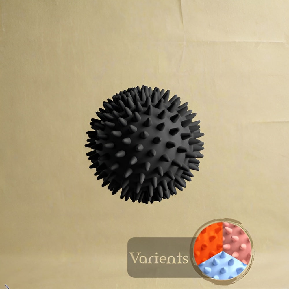 Spiky Massage Ball Spiked Massager Roller High Density Trigger Point Massager Ball Deep Tissue Roller for Plantar Fasciitis