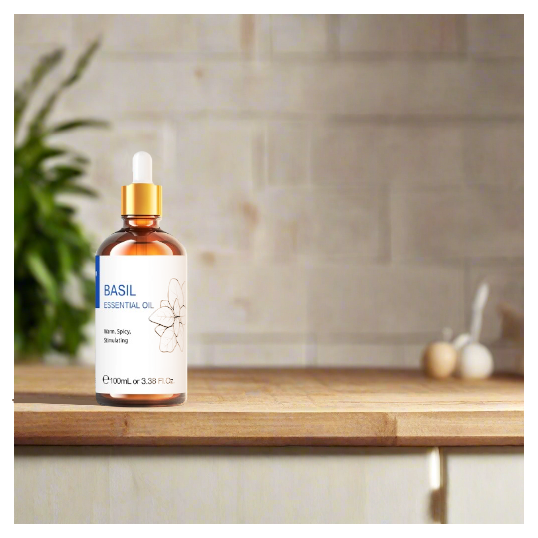 HIQILI 100ML Lavender Jasmine Rose Vanilla Mint Eucalyptus Lemon Essential Oils for Diffuser, Humidifier, Massage, Skin, Hair
