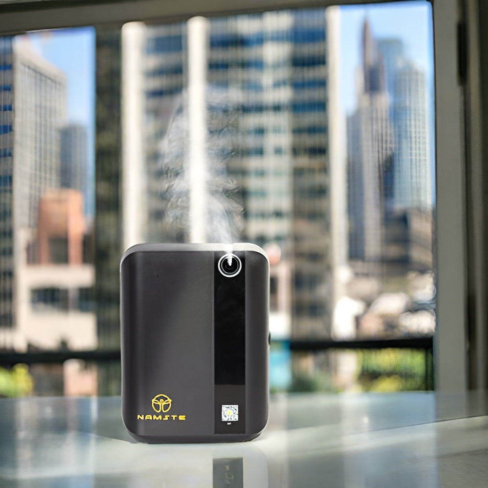 NAMSTE Bluetooth Diffuser 1500m³ Electric Smell Perfume Essential Oils Air Freshener 500ML Capacity HVAC Fragrance Flavoring