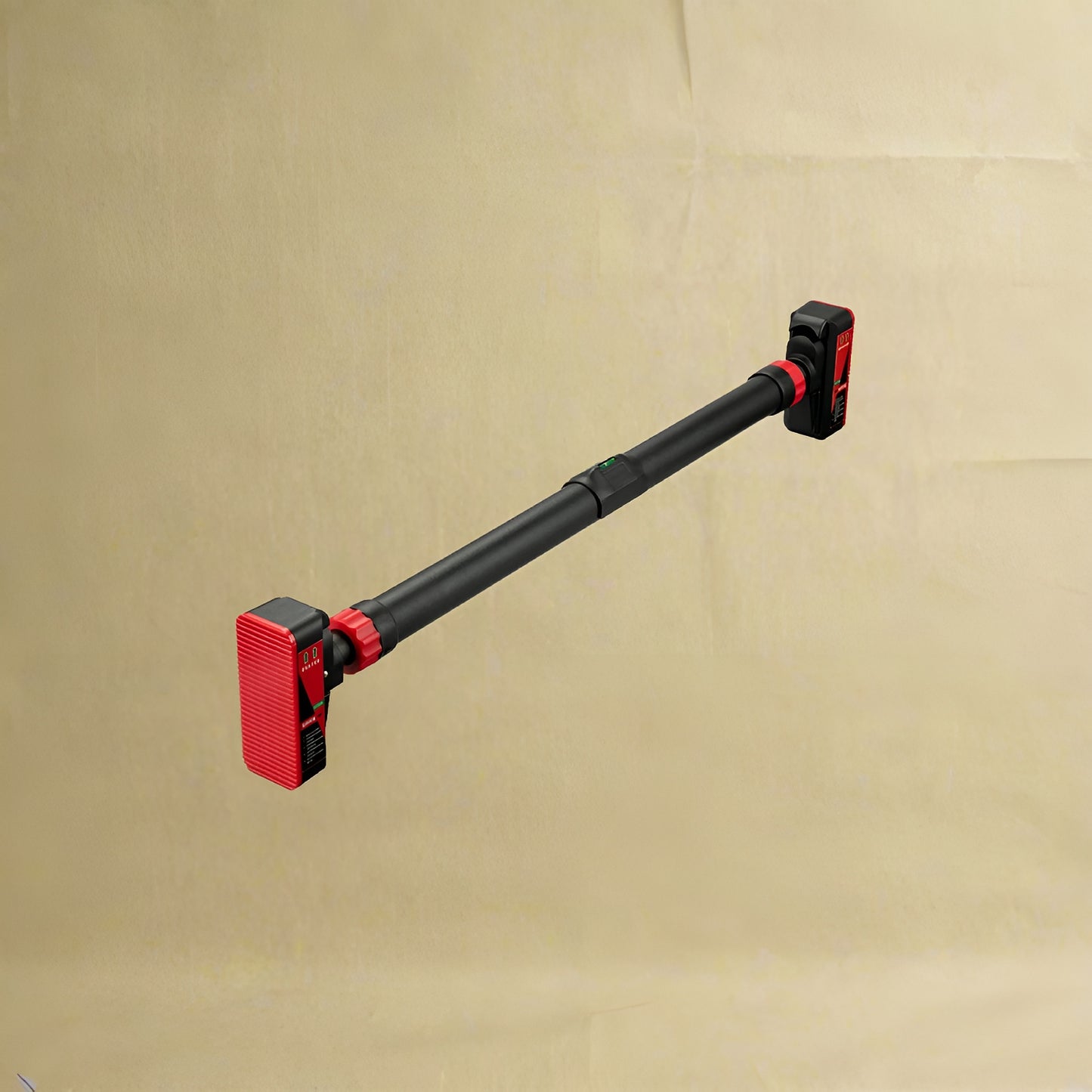 Strength Training Pull-up Bars with Level Gauge 69-92cm Adjustable Width 200kg Max Load Capacity Chin Up Bar For Doorway
