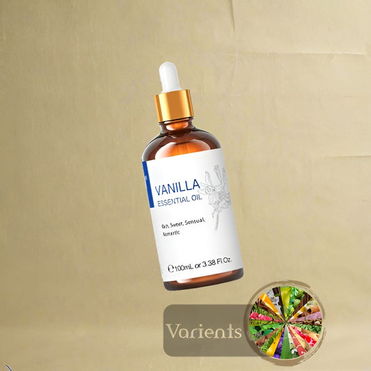HIQILI 100ML Lavender Jasmine Rose Vanilla Mint  Eucalyptus Lemon Essential Oils for Diffuser, Humidifier, Massage, Skin, Hair