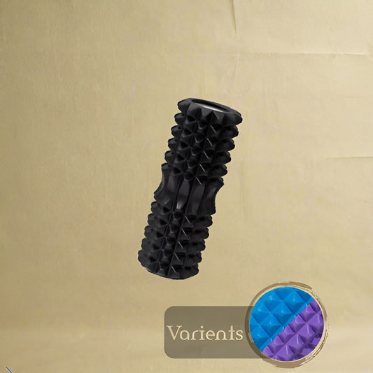 33/45cm Three-dimensional Dot Yoga Foam Roller Body Sculpting Home Gym Whole Body Muscle Massage Relaxer Sports Rehabilitation