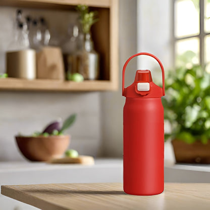 1200ml Insulated Bottle Stainless Steel Thermal Water Cup BPA Free Portable Tumbler Wide Mouth Opening for Outdoor Travel