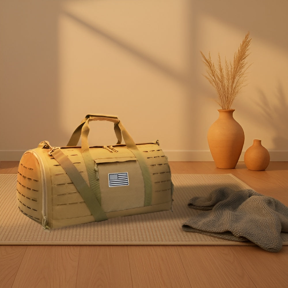 40L Tactical Travel Bag For Men Fitness Duffel Bag Basketball Weekender Bag carry on luggage Outdoor camping equipment