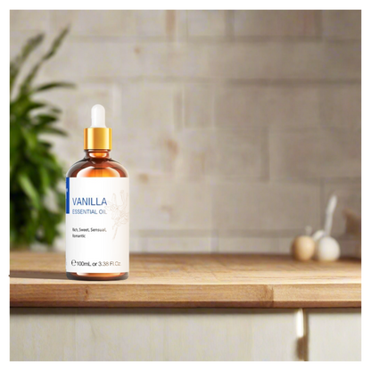 HIQILI 100ML Lavender Jasmine Rose Vanilla Mint  Eucalyptus Lemon Essential Oils for Diffuser, Humidifier, Massage, Skin, Hair