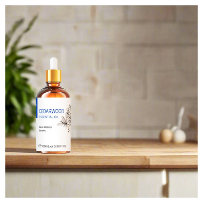 HIQILI 100ML Lavender Jasmine Rose Vanilla Mint  Eucalyptus Lemon Essential Oils for Diffuser, Humidifier, Massage, Skin, Hair