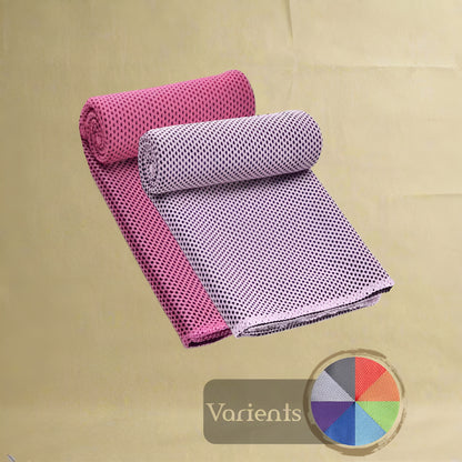 Colors Men and Women Gym Club Yoga Sports Cold Washcloth Running Football Basketball Cooling Ice Beach Towel Lovers Gift